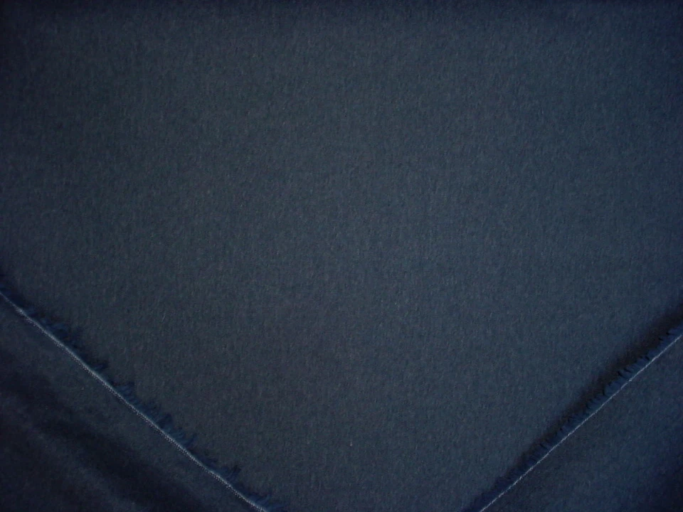 1-7/8Y Kravet Couture 33127 Baltic Blue Heavy Wool Felt Upholstery Fabric - Image 2 of 3