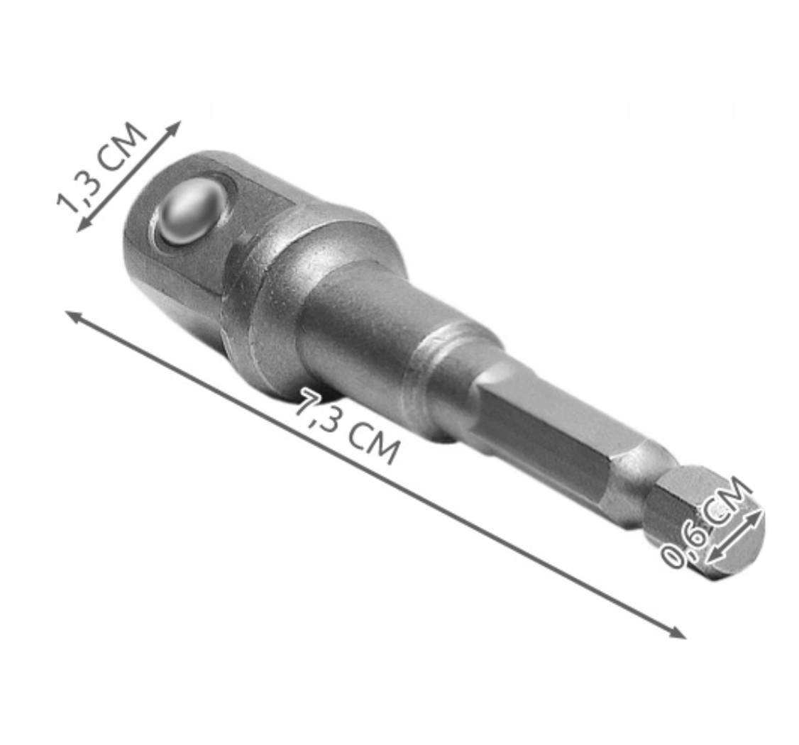 INSERTO 8 MM BUSSOLA ESAGONALE PER AVVITATORE ATTACCO 1/4 862F/8 - Foto 11