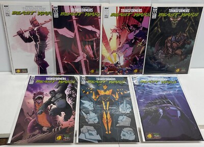 Transformers Beast Wars IDW #4 - #9 Lot of 7 Comics Optimus Primal 2022 Nice Lot