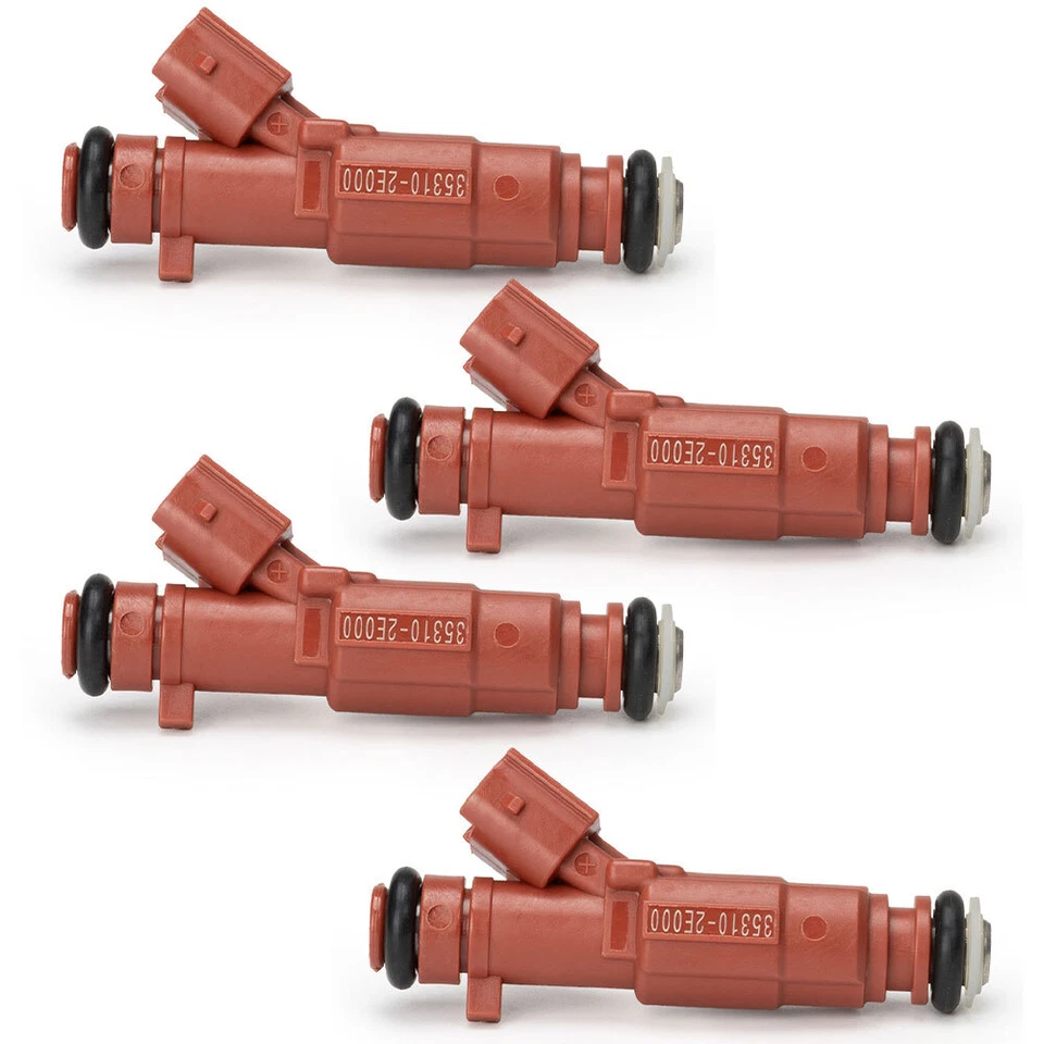 Inyector de combustible 4x 35310-2E000 nuevo para KIA SOUL 2012-2013 HYUNDAI ELANTRA GT 2013 Foto 3 de 4