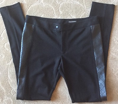 club monaco faux leather leggings