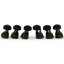 Kluson 3 Per Side Contemporary Diecast Series Tuning Machines Black
