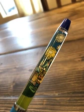 RARE VTG DISNEYLAND MISMATCH TINKERBELL BLUE FLOATY PEN DENMARK ESKESEN