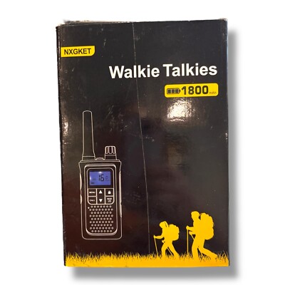 Walkie Talkies, NXGKET 4 Pack, 1Blue, 1White, 1Red 1Yellow