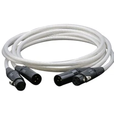 Pair 7N Silver Plated OCC Audio XLR interconnect Cable balance signal wire