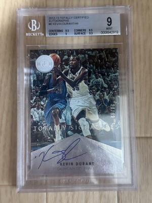 Kevin Durant Auto /49 Nba Card | eBay