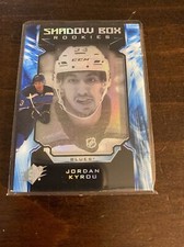2018-19 SPx Shadow Box Rookies Jordan Kyrou Rookie #/298 St. Louis Blues #28
