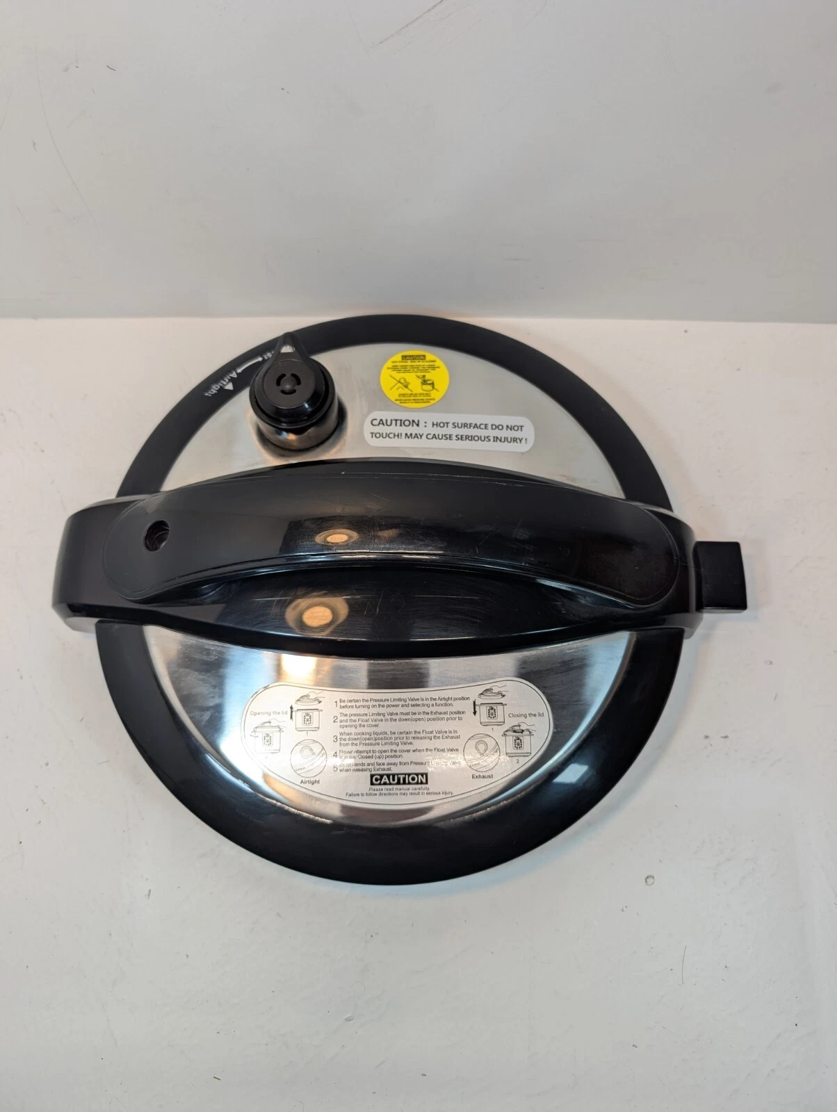 Elite Bistro Pressure Cooker 8-Qt By MAXI-MATIC EPC-816 Replacement Lid Only