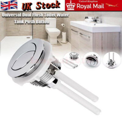 Aquasource Toilet Parts Glacier Bay Toilet Parts Dual Flush Angoily 2pcs Dual Push Flushing Button For Water Tank Round Black Toilet Flush Handle