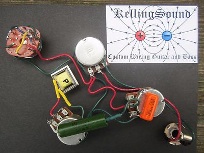 Gibson Ripper Harness With Choke Bourns Pots Custom KellingSound