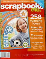 Scrapbooks etc. Magazine - October 2007 - Vintage  NLA - Scrapbooking