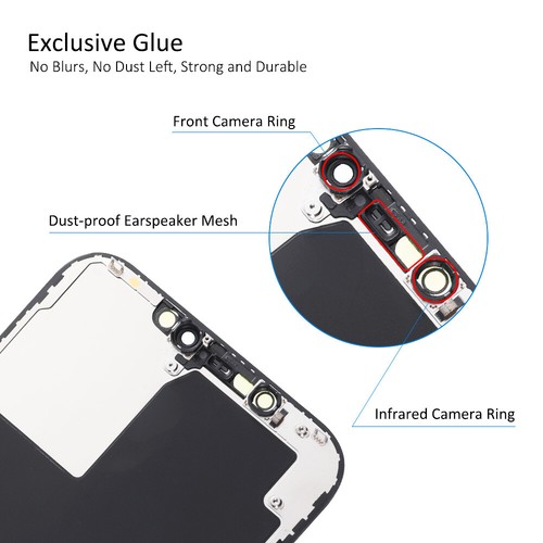 OEM pour iPhone 12 Pro Max 12PM écran OLED écran tactile numériseur remplacement - Photo 3 sur 7