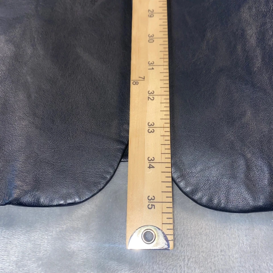 Chaqueta Blazer Alfani Para Hombres Positano Cuero Negro Modelo R44 Foto 4 de 4