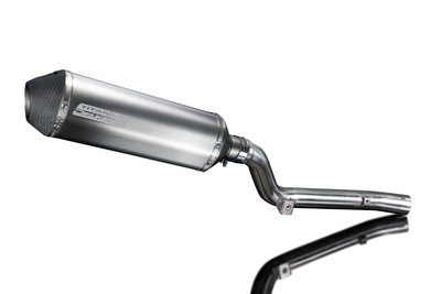 Delkevic Slip On Exhaust with 13.5'' XOval Titanium Muffler for DRZ400
