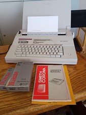 Smith Corona DX 2600 Intelligently Quiet Type Writer, Manual, Ribbons, Tested thumbnail