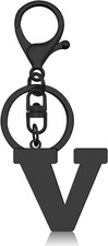 Keychain for Women Alphabet A-Z Initial Letter Gift 26 Letter Keychain for Purse