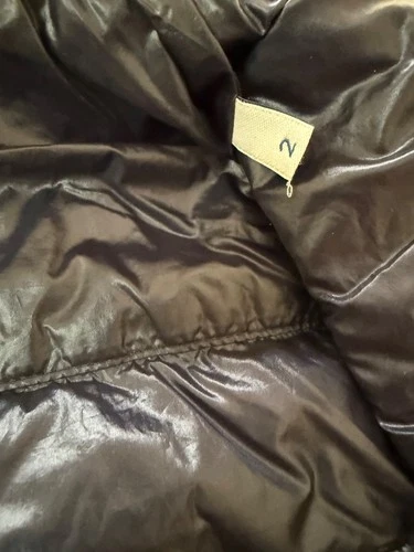 Men’s Moncler Longue Saison Daniel Down Jacket Size 2 Night Blue light weight image 9