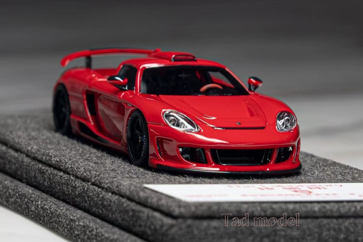 The Laboratory 1/64 Red Porsche Carrera model GEMBALLA MIRAGE GT