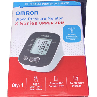 OMRON 3 SERIES BLOOD PRESSURE MONITOR 3 SERIES UPPER ARM BLUETOOTH