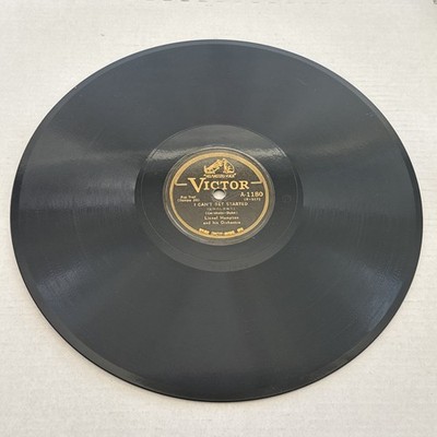 Lionel Hampton, I Can't Get Started, Menson Street Break Down, 78 Victor Japan