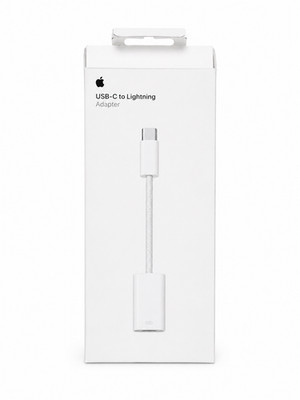 Apple USB-C to Lightning Adapter MUQX3AM/A Genuine OEM White