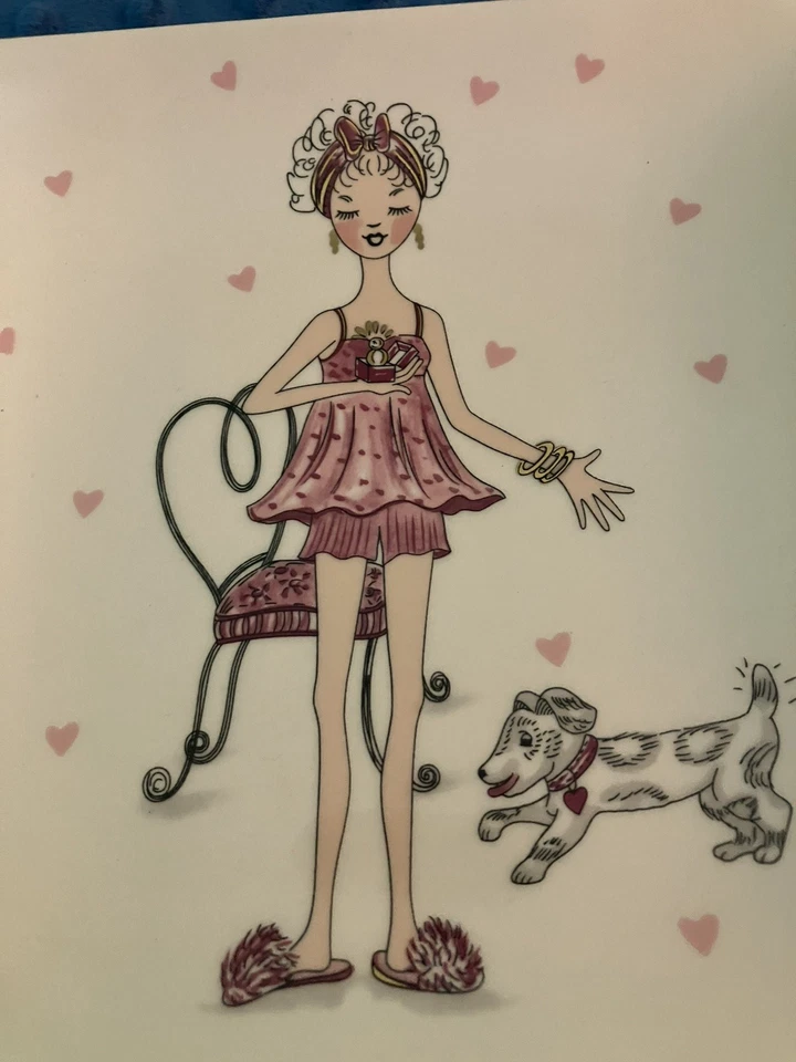 Kate Williams Global Designs Connections Ladies in Nighties квадратная пластина - Изображение 3 из 4