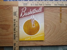 1945 -1946 Basketball play SITUATIONS RULES OF THE GAME BOOKLET