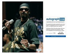 Snoop Dogg Signed Autographed 8x10 Photo Rap Hip-Hop ACOA