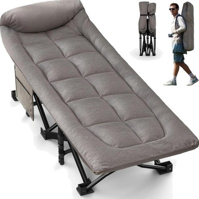 Klappbett Campingbett Faltbar 190x70x40cm Belastbar 250kg Oxfordgewebe