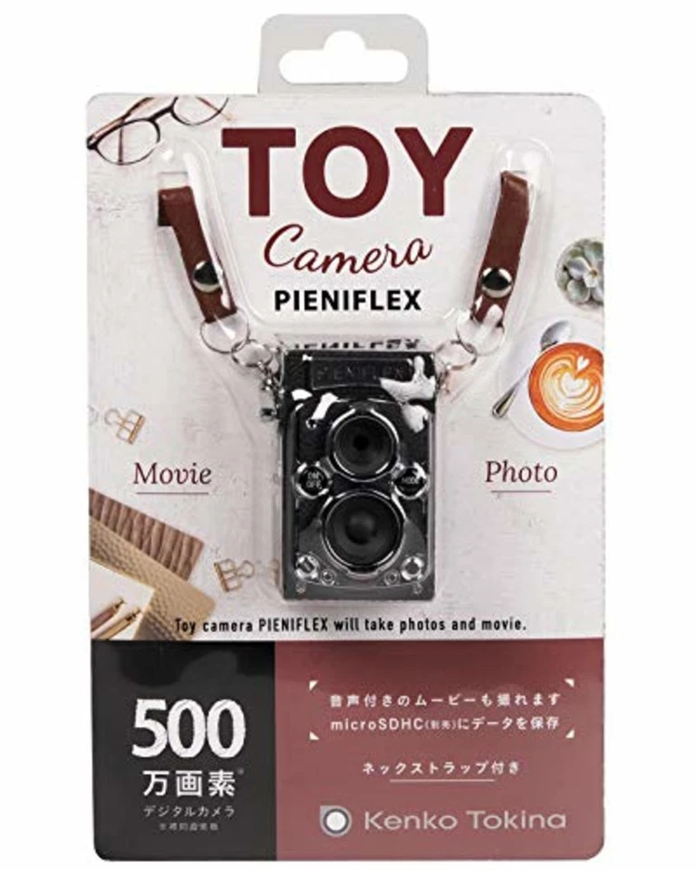 Kenko Toy Digital Camera Classic Design PIENIFLEX KC-TY02 F/S w/Tracking# Japan - Image 2 of 4