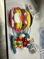 Fun Express Sunny Hill School Mystery Figure Bag Clip - Giggles -Mrs. Grease