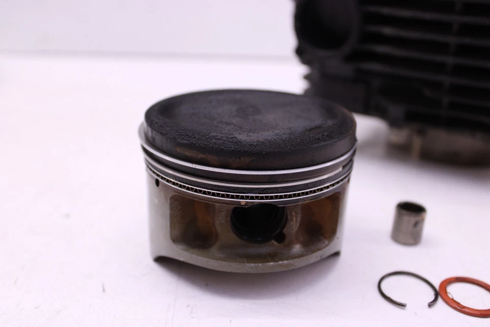 98-03 YAMAHA V STAR 650 MOTOR MOTOR BLOQUE CILINDRO JARRA TRASERO CON PISTÓN   Foto 2 de 4