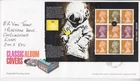 GB ROYAL MAIL FDC COVER 2010 CLASSIC ALBUM COVERS PRESTIGE PANE 4 HANDWRITTEN