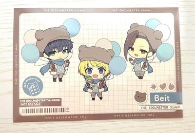 The optimized eBay product title is:  SideM Beit Winter Bears Postcard Origina