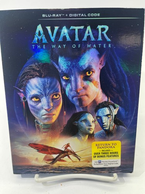 #ad Avatar The Way of Water Blu ray 2023 James Cameron 3H Bonus Features $29.99