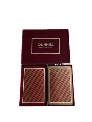 DOPPELDECKS VON DUNHILL ZIGARETTENSPIELKARTEN - halb versiegelt 