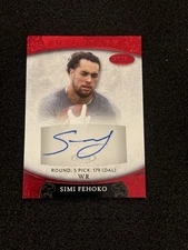 2021 Sage Aspire Red Simi Fehoko #ASP-35 Rookie Auto RC