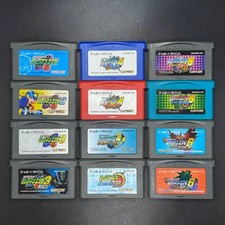 Mega Man Battle Network Complete GBA 12-Game Lot
