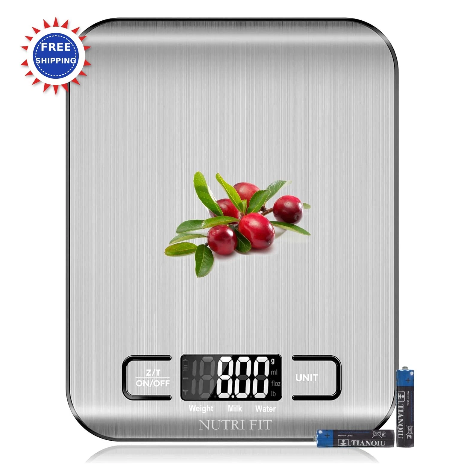 Food Scale Digital Weight 11lb 1g Kitchen Scales for Baking Cooking Grams Ounces
Opens in a new wind