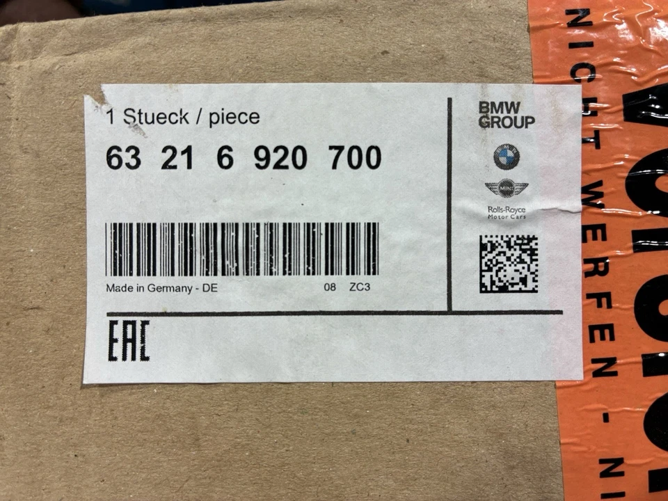 Luz trasera LED DERECHA BMW E46 OEM M3 330ci 325ci convertible transparente '04-06 Foto 4 de 4