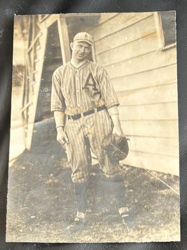 Negro League 1910s-20s Almendares HOF Catcher Jose Maria Fernandez Photo Oldest?