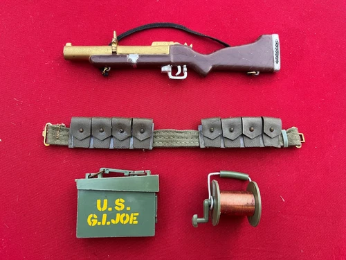 HASBRO 1964 GIJOE  Grenade Launcher and accessories ! All in Nice condition!