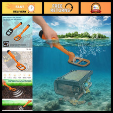 IP68 Waterproof Underwater Metal Detector 100FT, Large Coil, All Metals, Accurat