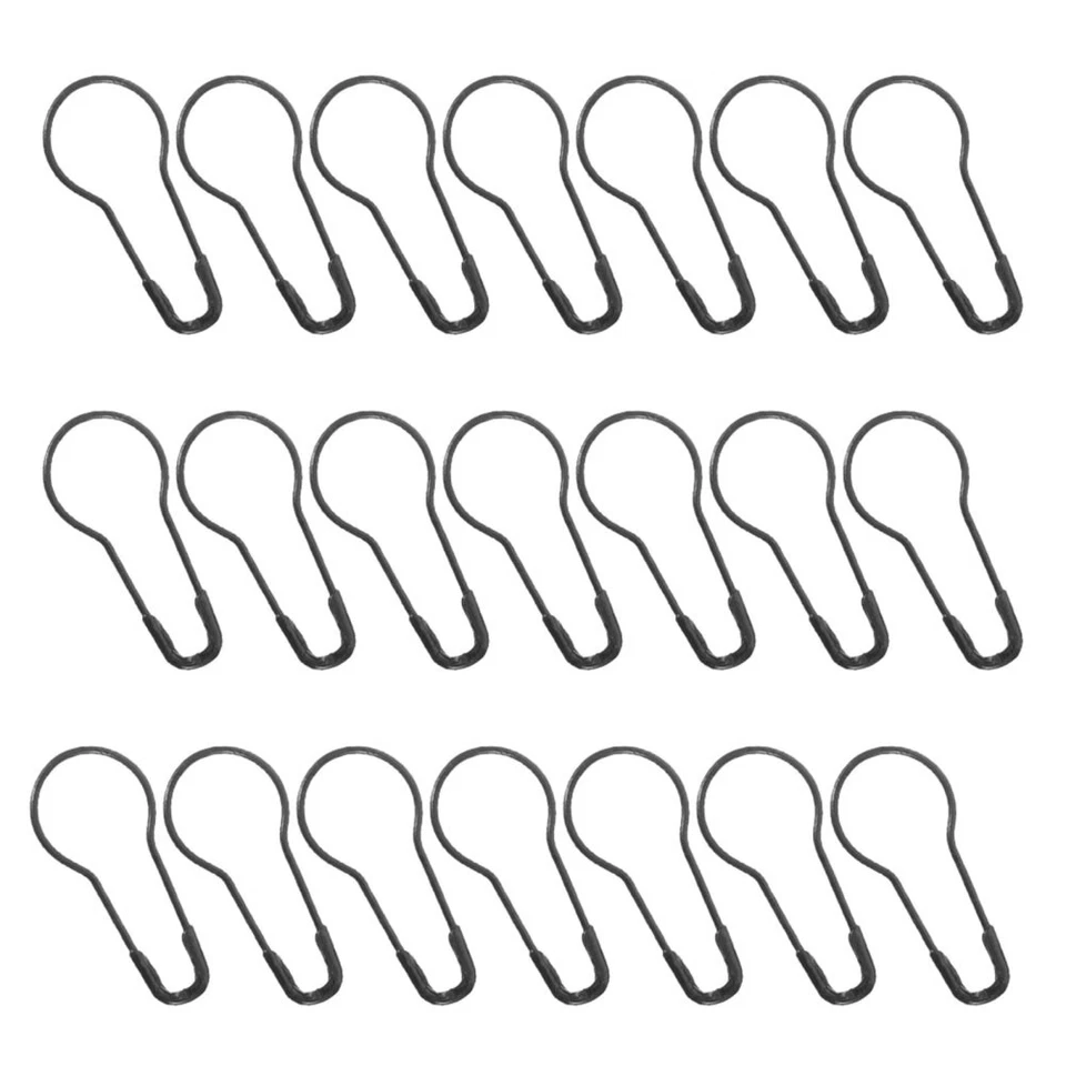 500 Pcs Anstecknadeln Für Bekleidungszubehör Schwarze Sicherheitsnadeln Nähen - Bild 4 von 4