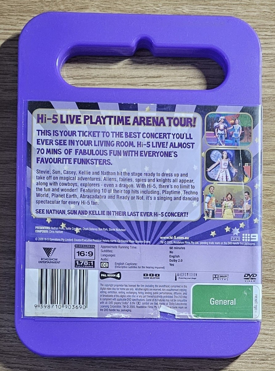 Hi-5 Live-The Playtime Concert (DVD, 2008) for sale online