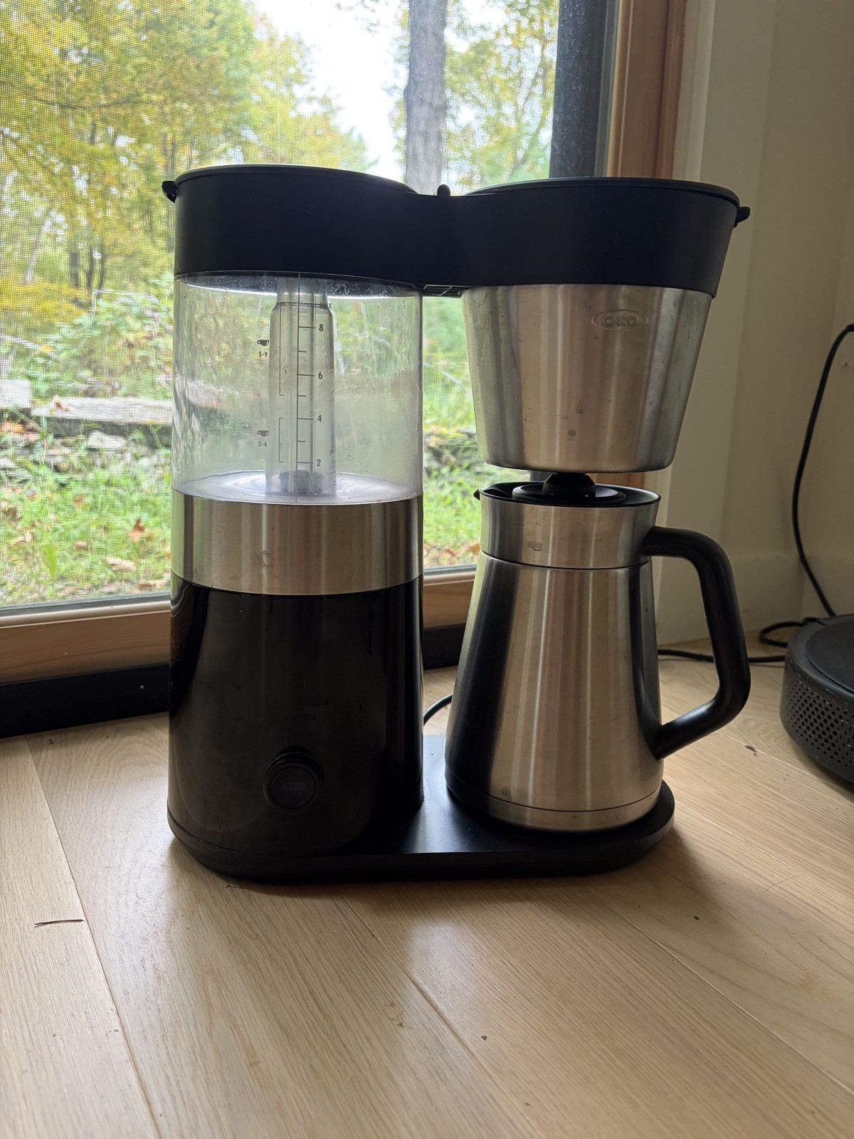 9 Cup Blk./stainless Therm Carafe (very Used)