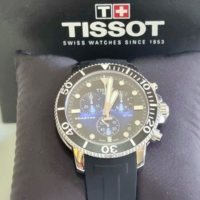 Tissot SeaStar 1000 Chronograph Full Set Brand new never worn