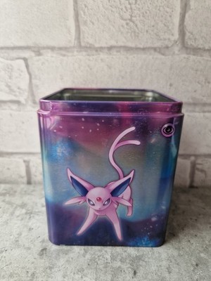 Leere stapelbare Pokémon Tin Box (Ohne Inhalt, Ohne Booster und Code ) zerkratzt