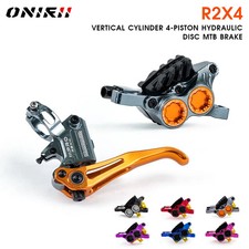 R2X4 MTB Hydraulic Disc Brake 4 Piston Internal Cable Quick Release MTB Caliper