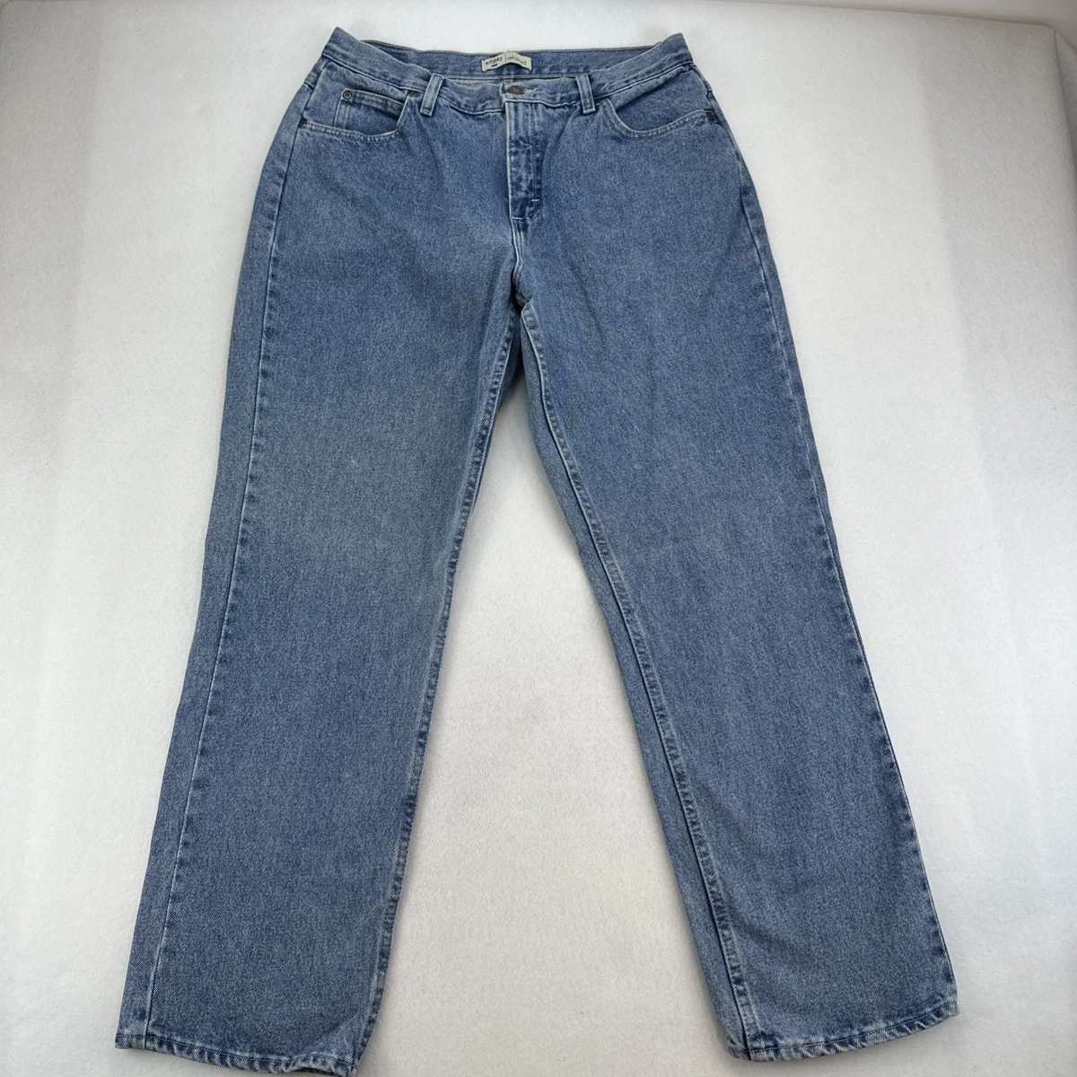 Jean Femme Lee 100% Coton, Taille 14SP, Délavé Moyen/foncé